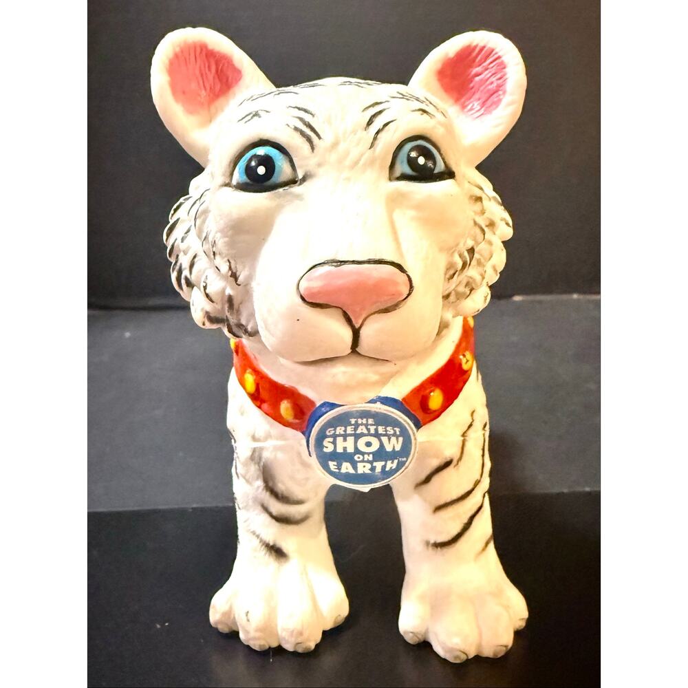 The Greatest Show On Earth White Tiger rubber toy 2011 feld Ent